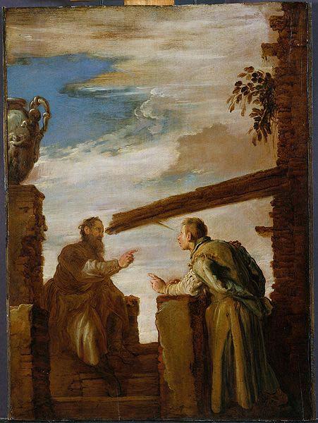Domenico Fetti The Parable of the Mote and the Beam oil painting image